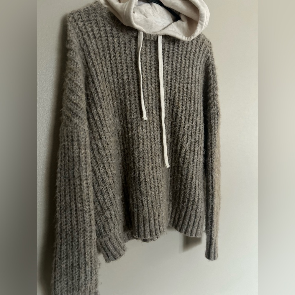 Aerie OFFLINE Cream Knit Sweater